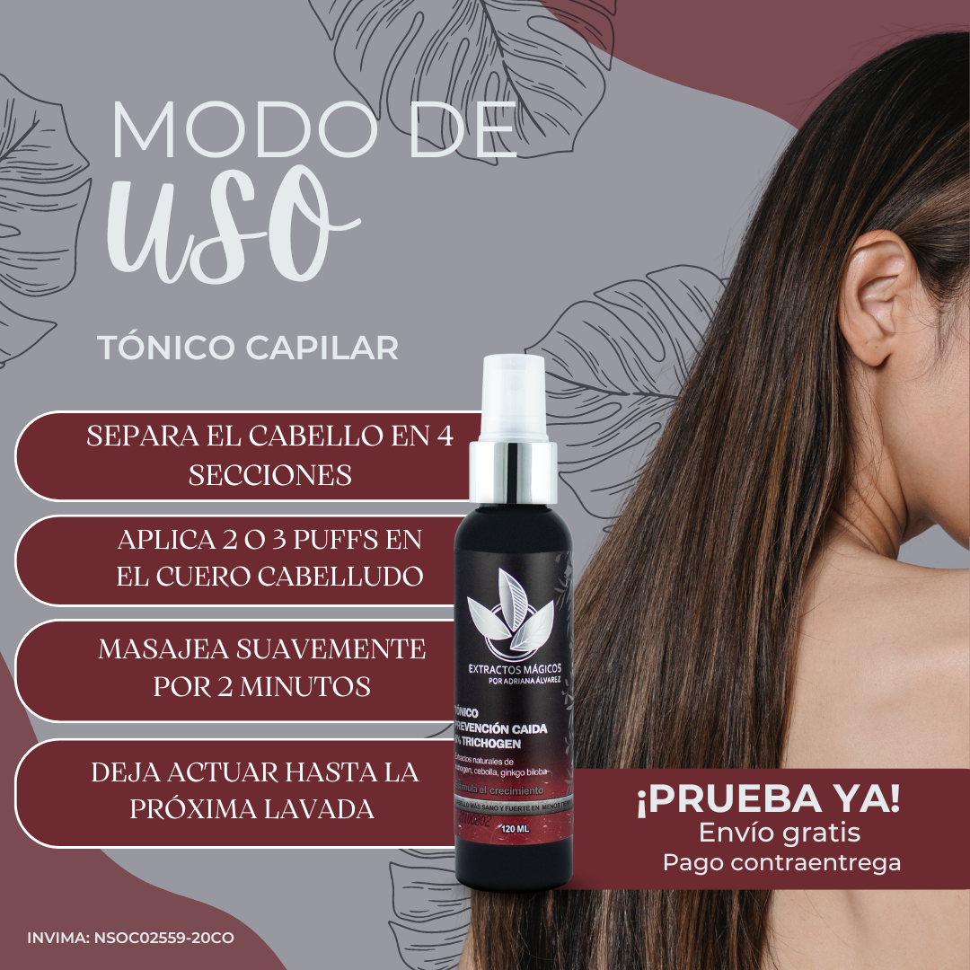 Tónico Capilar 120mL Combo x2