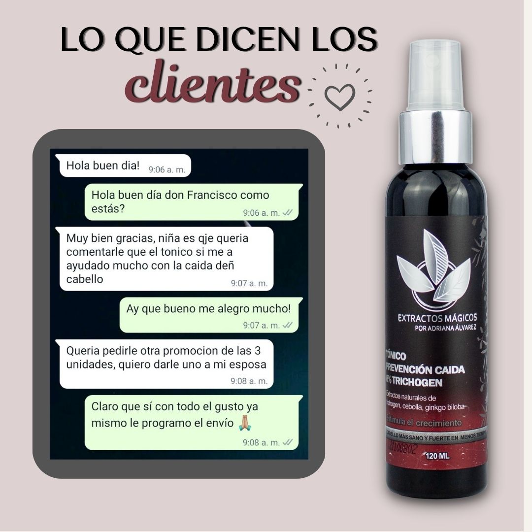 Tónico Capilar 120mL Combo x2