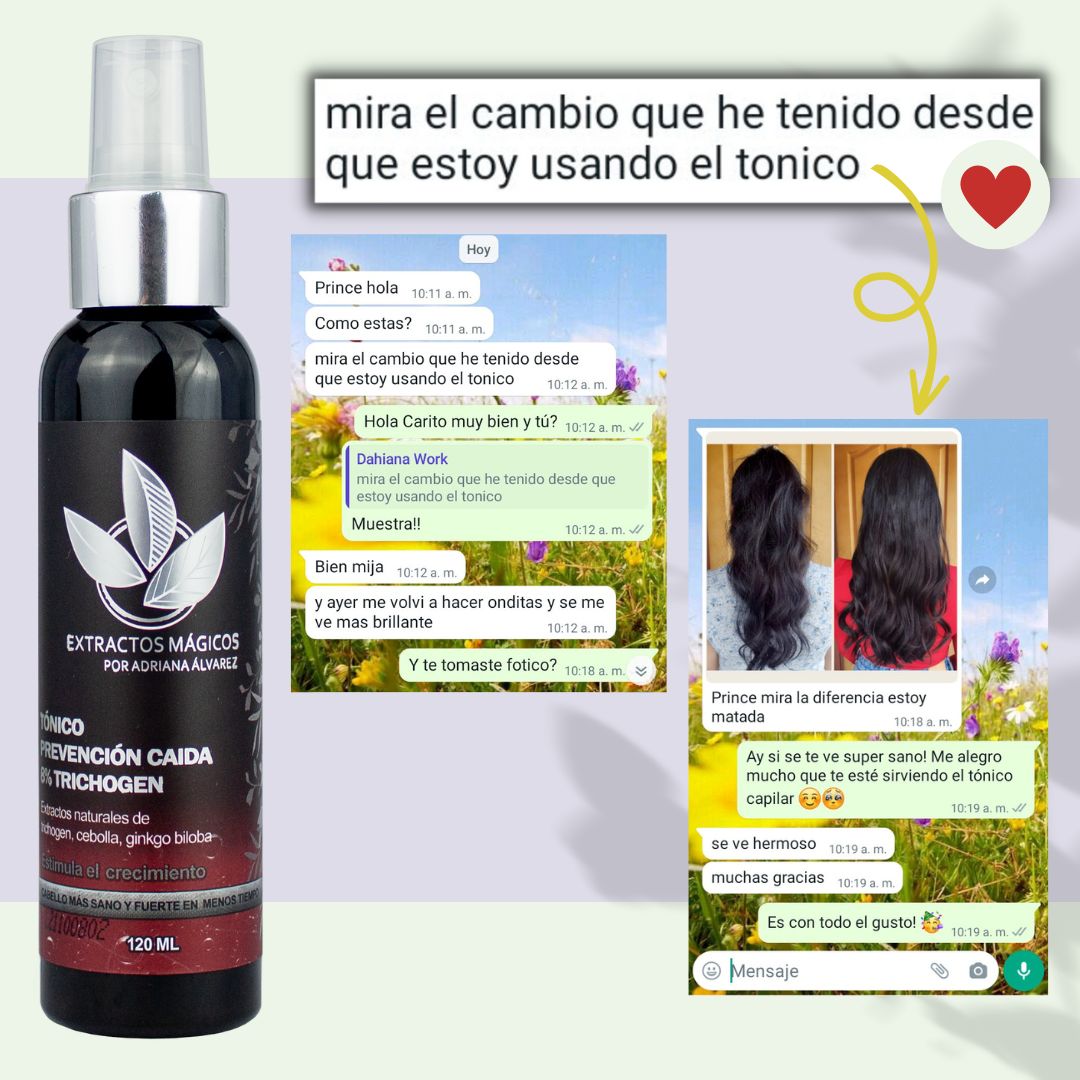 Tónico Capilar 120mL Combo x2
